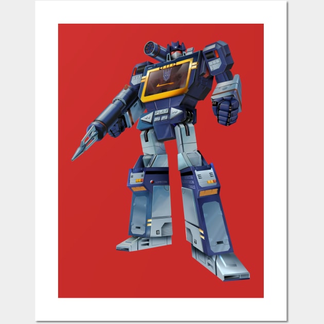 Masterpiece Soundwave Solo Wall Art by Draconis130